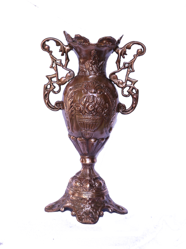 Copper Flower Unique Vase