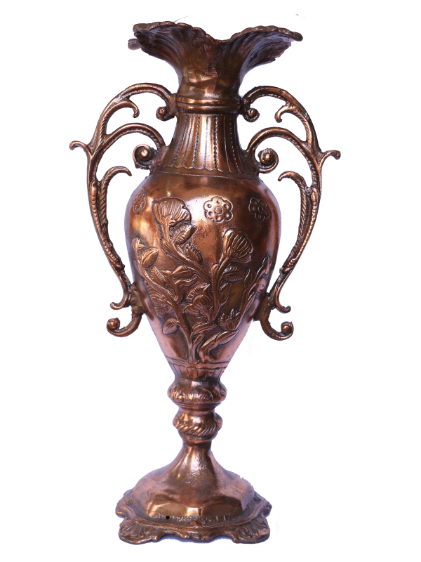 Unique Copper Flower Vase