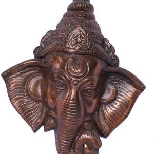 Unique Brass Elephant Face Show Piece for Home Decor